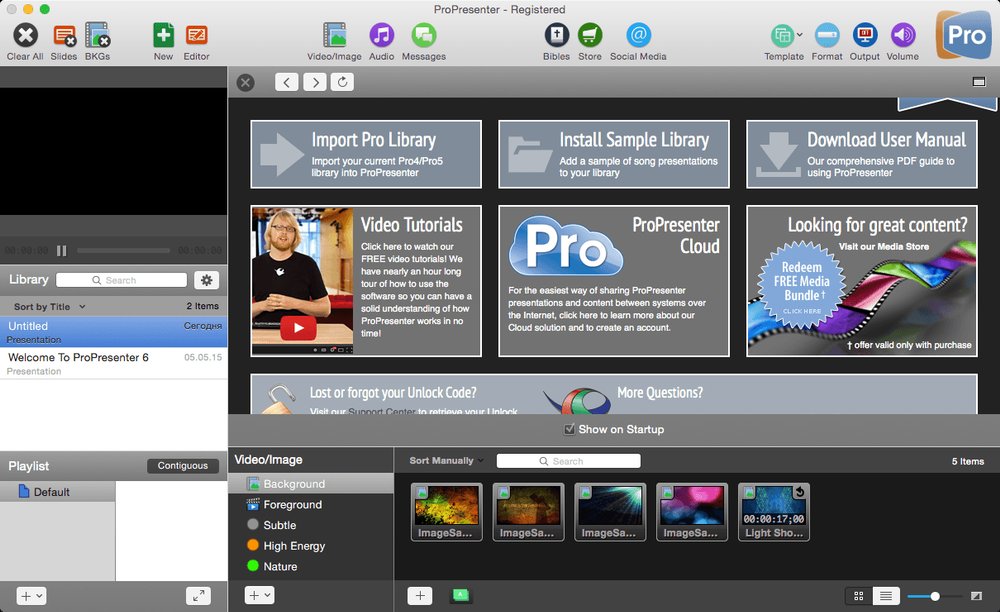 Presenter Software For Mac